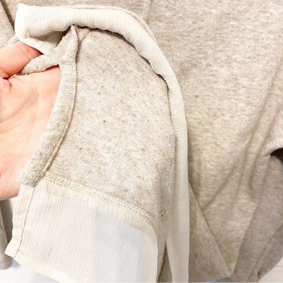 Anthropologie | Silence + Noise Heather Brown Scoop Neck Sweater Size Small - Picture 8 of 8